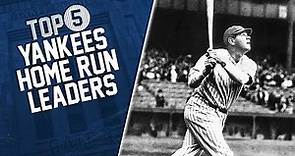 Top 5 All Time Yankees Home Run Leaders