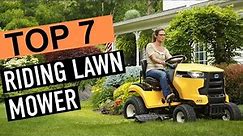 BEST 7: Riding Lawn Mower 2019