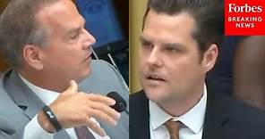'It Was The Laugh Line Of The Hearing': Matt Gaetz Clashes With David Cicilline Over Pistol Braces