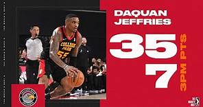 DaQuan Jeffries scores 35 points- Highlights vs. Wisconsin Herd