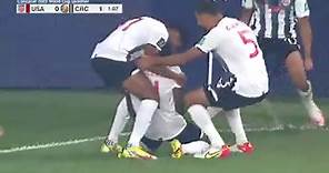 Keysher Fuller anotó el 1-0 de Costa Rica vs. Estados Unidos. (Video: Espn)