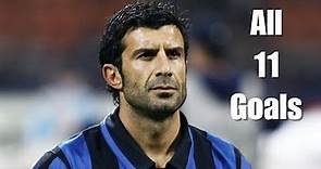 Luis Figo All 11 Goals Inter