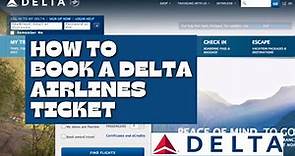 How to book a Delta Airlines Ticket