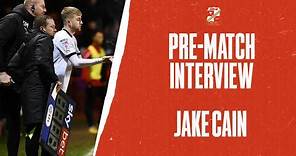 Jake Cain | Rochdale vs Swindon Town | Pre-match Interview