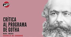 Programa 141 - Crítica del programa de Gotha (Marx)