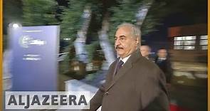 🇮🇹🇱🇾Renegade General Khalifa Haftar joins Libya conference in Palermo | Al Jazeera English