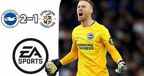 Steele gets Brighton the win with a last minutes penalty ⚽️ Brighton 2-1 Luton