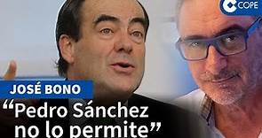 José Bono: "Sánchez hace lo que quiere porque se lo ha consentido el propio partido"