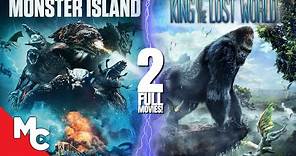 Monster Island + King of the Lost World | 2 Full Action Adventure Movies | Double Feature