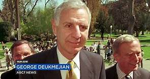 Former California Governor George Deukmejian has died