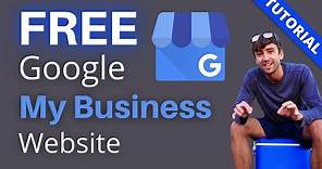 How to Create a Google My Business Website (for free)
