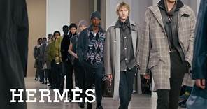 Hermès men's winter 2024 live show