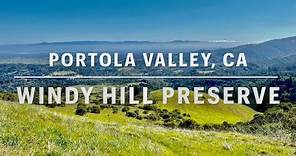 Wind Hill Preserve, Portola Valley CA - great view of the SF Bay and the Pacific Ocean!