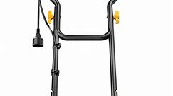 EVEAGE Electric Tiller,18 in Power Tillers and Cultivators Electric,13.5AMP Rototiller Cultivator,Yellow