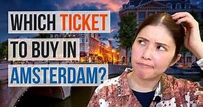 Amsterdam Public Transport | What ticket to get? | iamsterdam card, GVB, NS, Amsterdam Travel Ticket