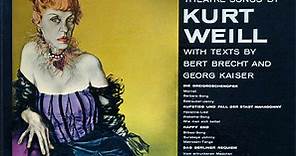 Lotte Lenya - Lotte Lenya Sings Berlin Theatre Songs By Kurt Weill