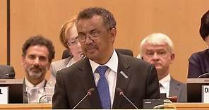 WHO: Appointment of Dr Tedros Adhanom Ghebreyesus as new WHO Director-General