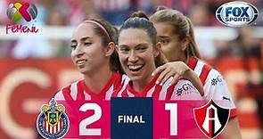 ¡Chivas se lleva el clásico tapatío! | Guadalajara 2-1 Atlas | Liga MX Femenil