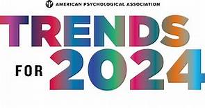 Top Psychology Trends for 2024