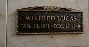 Actor Wilfred Lucas Grave Chapel of the Pines Los Angeles California USA August 1, 2023