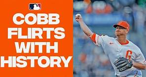 Alex Cobb FLIRTS WITH HISTORY! Tosses 8.2 NO-HIT innings in an epic performance!
