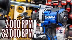 KOBALT KHD124 24V Brushless Hammer Drill Driver Review [from LOWES]