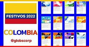 Festivos en Colombia 2022