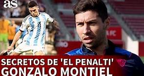 Las confesiones de MONTIEL: del penalti del MUNDIAL a las críticas a Scaloni, Messi y Di María | AS