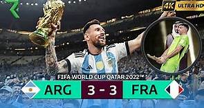 MESSI WON THE TROPHY IN THE BEST AND MOST DRAMATIC WORLD CUP FINAL OF ALL TIME