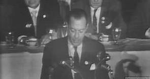 Robert Wagner Jr., Speech For Senate Run (August 30, 1956, WABD/DuMont)