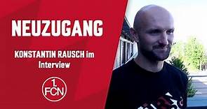 "Möchte mich schnellstmöglich einbringen" | Konstantin Rausch im Gespräch | 1. FC Nürnberg