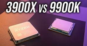 AMD Ryzen 9 3900X vs Intel i9-9900K - CPU Comparison