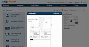 How to Configure Outbound Fax Settings