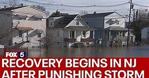 NJ flooding: Recovery begins after punishing storm