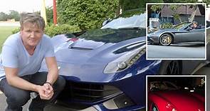 Inside Gordon Ramsay’s amazing car collection from Ferraris to £1million Porsche