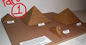 Piramides de Egipto 1 (maqueta)
