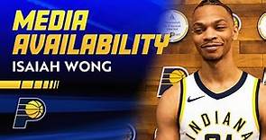 Isaiah Wong Media Availability (October 2, 2023) | Indiana Pacers
