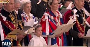 Princess Charlotte sings alongside parents at King’s coronation