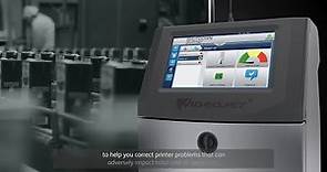 The Videojet® 1580 + CIJ printer helps monitor printer performance to reduce TCO.