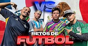 RIVALDO vs. LOS FUTBOLITOS - RETOS DE FUTBOL (PRECISION, PUNTERIA Y CONTROL)