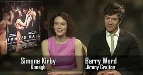 Barry Ward and Simone Kirby Interview - Jimmy's Hall