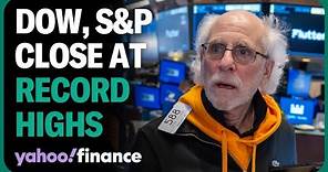 Dow, S&P 500 close Monday at record highs