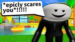 Roblox game tries to be scary but it's REALLY BAD...