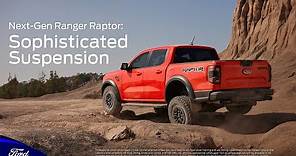 Ford Ranger Raptor: Sophisticated Suspension