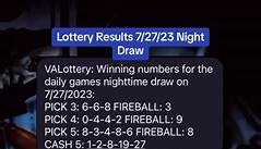 @Odell Jones Jr | Pick3 Lotto 7/27/23 Night Draw Results #362 #962 #317 #417 #369 #972 #oj818method #lottery #odelljonesjr #howtowinthelottery #gambleresponsibly #virginialottery #lotteryresults #lotterytips #pick3 #pick4 #july27 #betanysports #fyp #duepairs #nohitlist