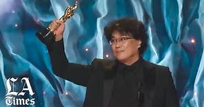 'Parasite' director Bong Joon Ho makes Oscars history with win
