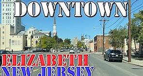 Elizabeth - New Jersey - 4K Downtown Drive