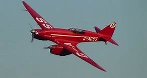 DH.88 Comet "Grosvenor House" at Old Warden 7th September 2014