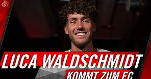 Luca Waldschmidt unterschreibt beim FC | Erstes INTERVIEW | Bundesliga | 1. FC Köln