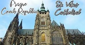 St. Vitus Cathedral The Gothic Cathedral Inside Prague Castle || Former Bohemian Kingdom || Part 1